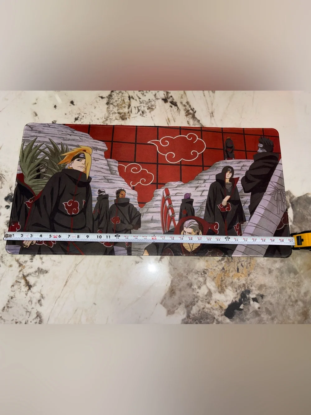 Target Naruto Akatsuki Playmat - Black & Red